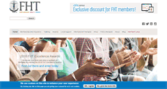 Desktop Screenshot of fht.org.uk
